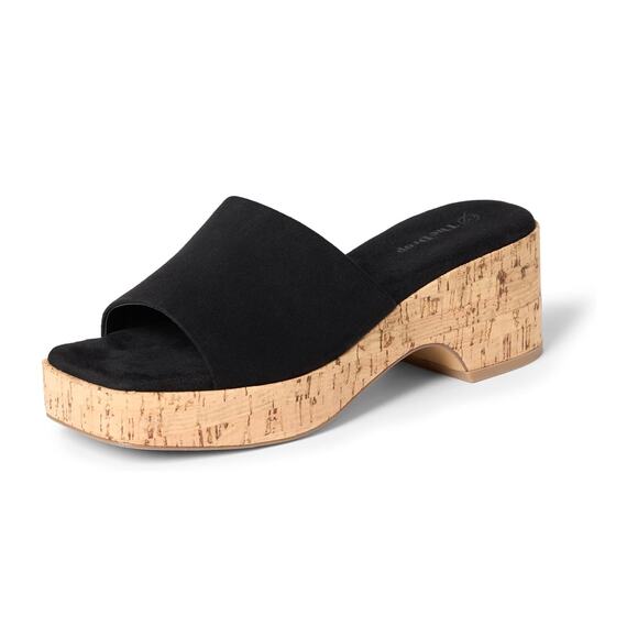 The Drop Women's Black Micro Bertina Platform - Picture 3 of 4